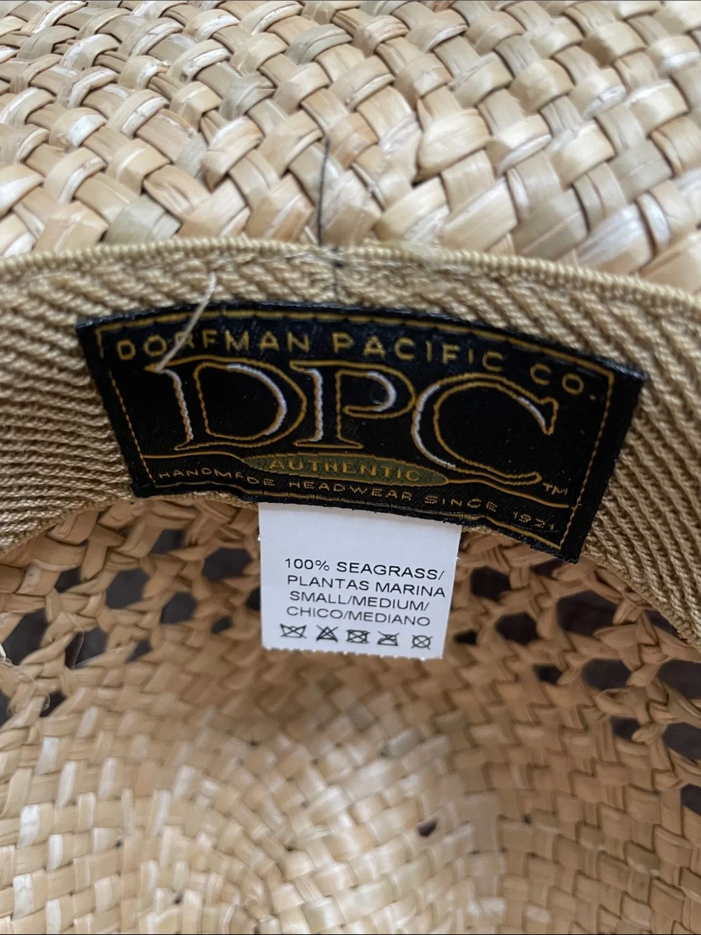 Natural Straw Cowboy Sun Hat with Chin Cord